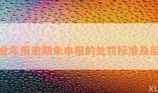 企业年度报告公示制度